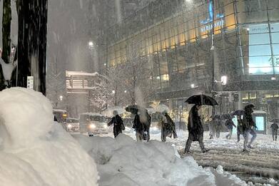 Giappone, almeno 17 morti per le forti nevicate negli ultimi 10 giorni