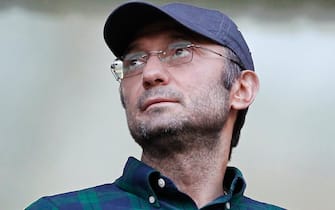 epa06345010 (FILE) - Russian billionaire Suleyman Kerimov watching a UEFA Europa League play off match Anzhi Makhachkala vs AZ Alkmaar in Moscow, Russia, 23 August 2012 (reissued 23 November 2017). According to media reports, Russian businessman and lawmaker Suleiman Kerimov, 51, has been arrested on 22 November 2017, and put under formal investigation in Nice, southern France on suspicion of money laundering and tax evasion. Russia protested his detention and called for his immediate release, media added.  EPA/YURI KOCHETKOV