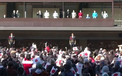 Giappone, imperatore Naruhito in pubblico per auguri nuovo anno