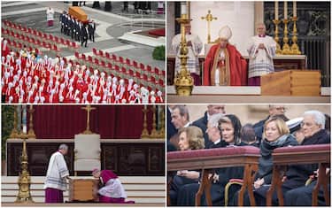 Papa Ratzinger, in piazza San Pietro i funerali di Benedetto XVI. FOTO