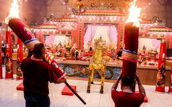 the festivities in Indonesia