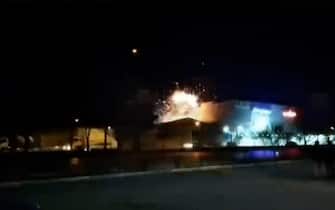 Esplosione Iran, frame da video Afp