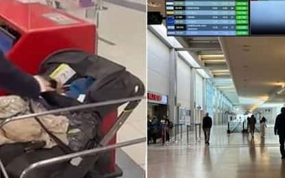Tel Aviv, neonato abbandonato in aeroporto dai genitori per non pagare