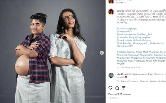 India, Ziya and Zahad are the first trans couple in the country expecting a child
