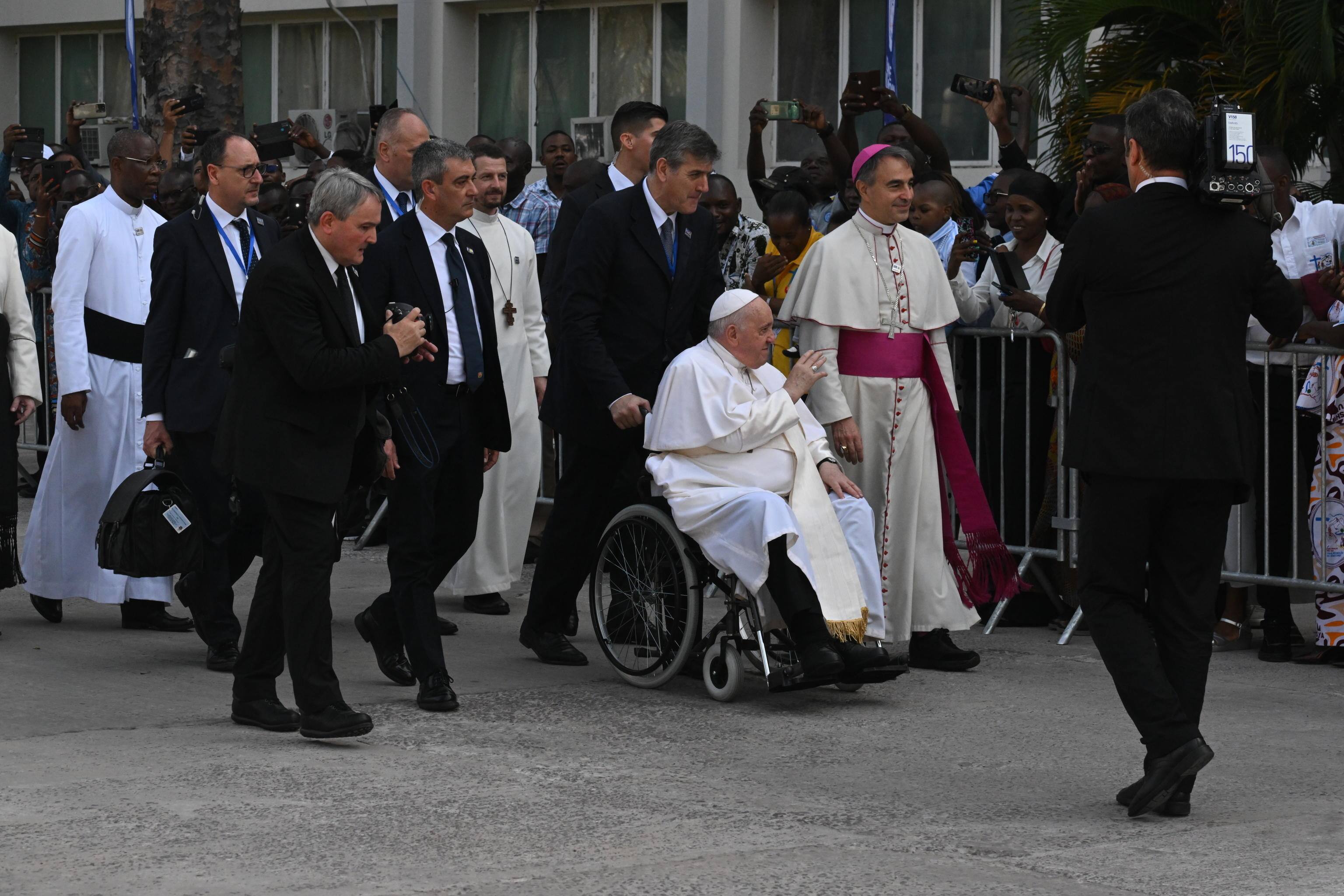 Pope in Congo