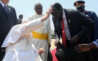 Il saluto del Papa al presidente del Sud Sudan