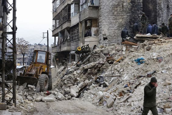 Turkey-Syria earthquake, razed the refugee camp area