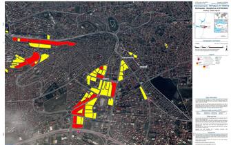 Le prime immagini dai 
satelliti europei del Copernicus Rapid Mapping che evidenziano i
danni delle aree colpite dal violento terremoto che ha colpito
Turchia e Siria. Sono relative a 6 città, tra cui Antiochia,
Adana e Osmaniye, e nelle prossime ore arriveranno quelle
relative ad altre 14 aree, Roma, 8 Febbraio 2023. ANSA/E-GEOS

+++ ANSA PROVIDES ACCESS TO THIS HANDOUT PHOTO TO BE USED SOLELY TO ILLUSTRATE NEWS REPORTING OR COMMENTARY ON THE FACTS OR EVENTS DEPICTED IN THIS IMAGE; NO ARCHIVING; NO LICENSING +++NPK+++