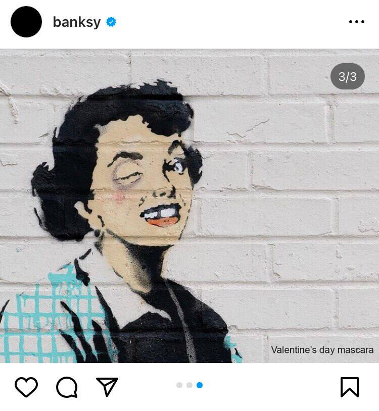 Banksy opera San Valentino