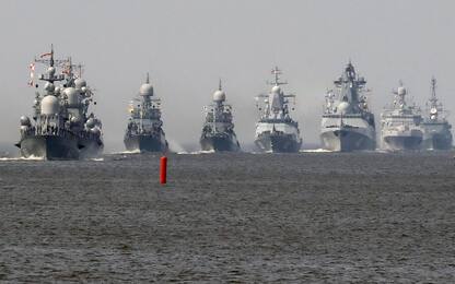 Marina: flotta russa aumenta nel Mediterraneo, rischio incidenti