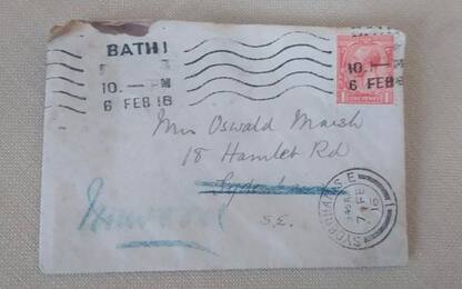 UK, una lettera persa nel 1916 è stata consegnata a Londra