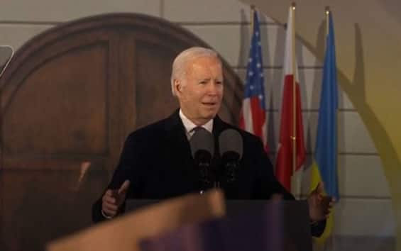 War in Ukraine, Biden’s speech from Warsaw Castle.  DIRECT