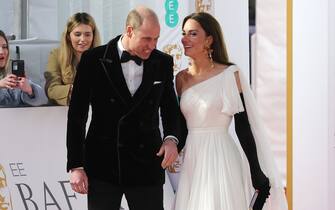 Royal families, the news: from Kate to the BAFTAs to William’s visit to the homeless.  PHOTO