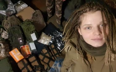 La volontaria come paramedico in guerra, Yana Rykhlitska di 29 anni, uccisa con un collega da colpi di mortaio sparati dalle truppe russe sull'auto medica durante un'evacuazione di feriti vicino a Bakhmut, 08 marzo 2023. Lo scrivono i media ucraini in occasione delle esequie celebrate quattro giorni dopo la morte.     NPK      Facebook / Yana Rykhlitska     +++ATTENZIONE LA FOTO NON PUO' ESSERE PUBBLICATA O RIPRODOTTA SENZA L'AUTORIZZAZIONE DELLA FONTE DI ORIGINE CUI SI RINVIA+++   +++NO SALES; NO ARCHIVE; EDITORIAL USE ONLY+++