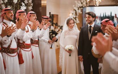 Amman, celebrate le nozze della principessa Iman di Giordania
