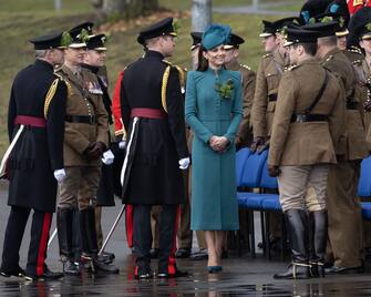 Kate Middleton alla parata di San Patrizio Kate Middleton alla parata di San Patrizio