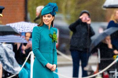 San Patrizio, Kate Middleton partecipa alla parata nell'Hampshire