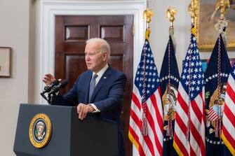 L’ordine d’arresto per Vladimir Putin emesso dalla Corte penale internazionale “è giustificato”. Lo ha detto il presidente degli Stati Uniti Joe Biden