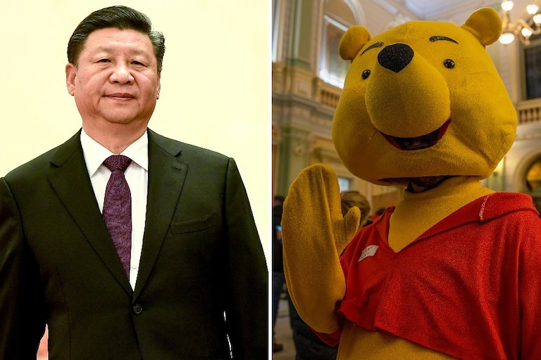 Xi Jinping e Winnie the Pooh, confronto imbarazza presidente film