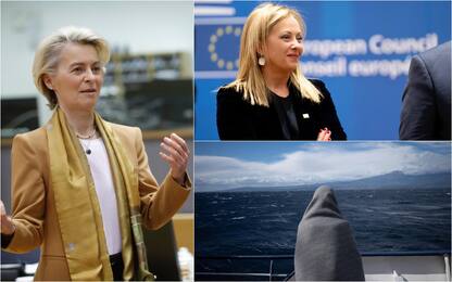 Consiglio Ue, "migranti sfida europea". Meloni: "Rischio emergenza"