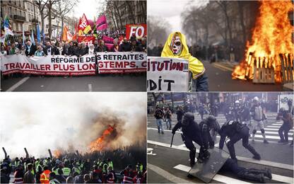 Francia, sciopero generale. A Parigi occupati aeroporto e stazione