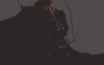 La mappa di Palermo La mappa di Palermo