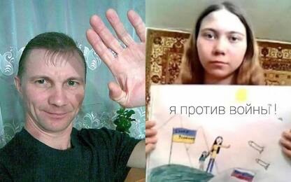 Russia, condannato il padre della bimba pacifista: ora è in fuga