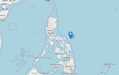Terremoto di magnitudo 6.2 colpisce le Filippine orientali