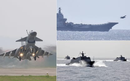 Taiwan, Cina invia numero record di navi da guerra in un giorno