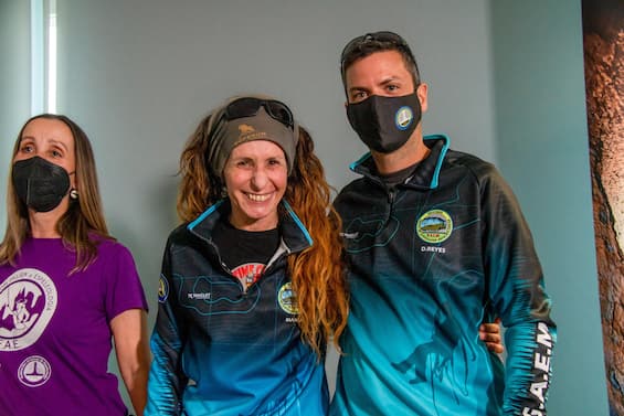 Spain, the record of the mountaineer Beatriz Flamini: 500 days in a cave