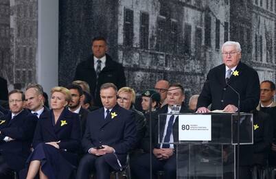 Steinmeier a Varsavia: "Chiedo perdono per i crimini tedeschi"