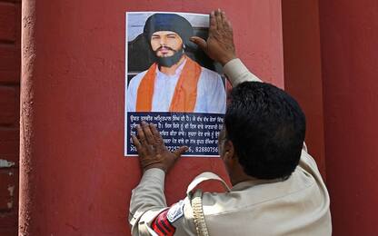 India, arrestato leader separatista sikh in fuga da un mese