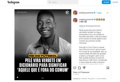 Pelè diventa parola del dizionario brasiliano: sinonimo di eccezionale