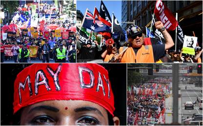 Primo Maggio, Festa dei lavoratori: cortei e manifestazioni nel mondo