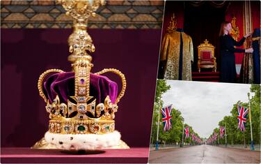 Corona, via di Londra e mantello imperiale per l'incoronazione di re Carlo