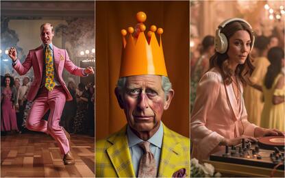Incoronazione Carlo, le foto della festa dei reali create con l’AI