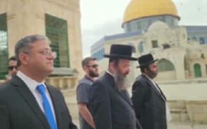 Israele, ministro Ben Gvir visita la Spianata delle Moschee