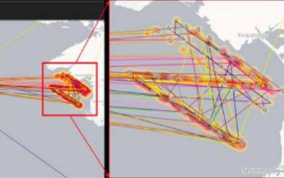 War in Ukraine, pro-Russians draw a giant virtual ‘Z’ on the Black Sea