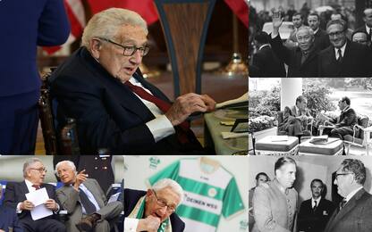 Henry Kissinger, compie 100 anni l’ex segretario di Stato. FOTOSTORIA