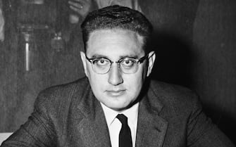 (Original Caption) 11/1957: Dr. Henry A. Kissinger, of Faculty of Harvard University and author of "Nuclear Weapons and Foreign Policy."