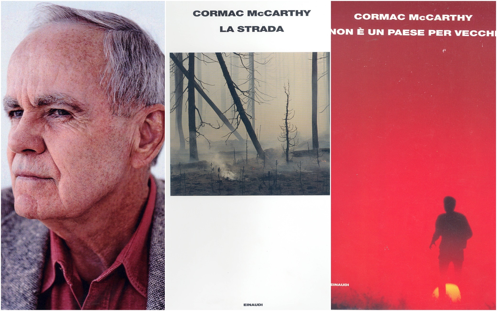 Cormac McCarthy e alcuni suoi libri