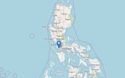 Filippine, terremoto di magnitudo 6.2 a largo dell'isola di Luzon
