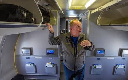 Tom Stuker vola per 23 milioni di miglia con un biglietto a vita