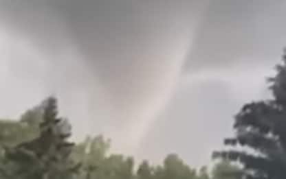Canada, le immagini del violento tornado che ha colpito diverse città