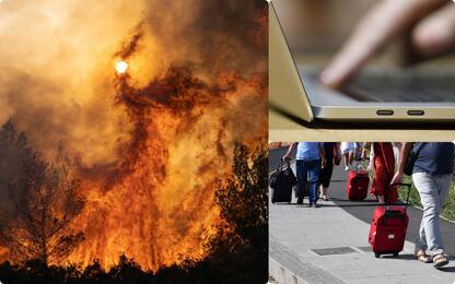 Incendi Grecia, cosa fare se hai prenotato un viaggio a Rodi e Corfù