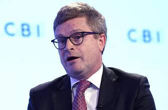 Sean Doyle, chief executive officer of British Airways, a unit of International Consolidated Airlines Group SA (IAG), speaks during a panel session at the Confederation of British Industry (CBI) 2022 Annual Conference in Birmingham, UK, on ​​Monday, Nov. 21 , 2022. Tony Danker, Director-General of the CBI, the country's biggest business lobby, told the BBC that the chancellor will need to come back with more measures to stimulate growth.  Photographer: Darren Staples/Bloomberg via Getty Images