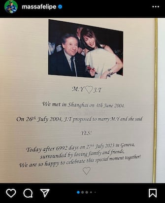 Jean Todt, the marriage with actress Michelle Yeoh after 19 years together
