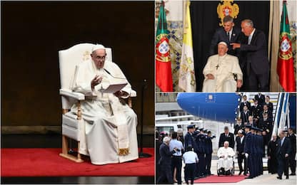Giornata mondiale Gioventù, Papa Francesco è a Lisbona. FOTO
