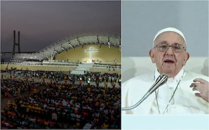 Giornata mondiale Gioventù, folla di giovani a veglia con il Papa