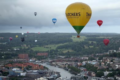 International Balloon Fiesta, a Bristol cieli invasi dalle mongolfiere